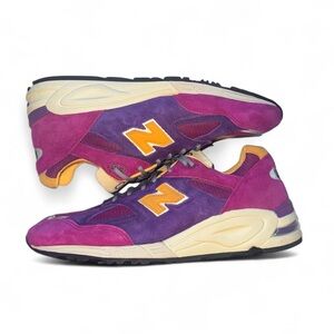 Teddy Santis x New Balance 990v2 Made in USA 'Purple Yellow'